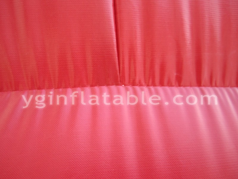 Красная форма рекламная надувная перчаткаGC124