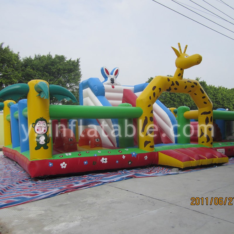 Giraffe Jumpin Bounce House ПаркGF092