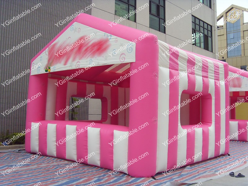 Розовые и белые надувные палатки онлайнGN089