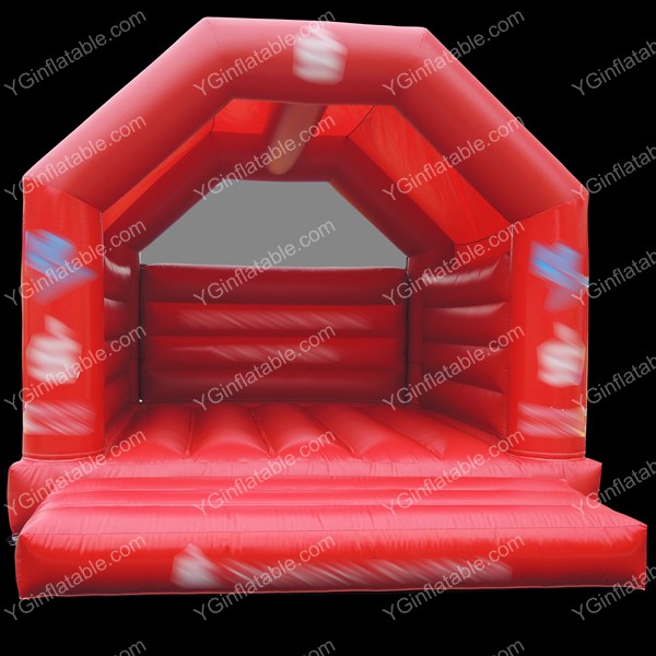 Красный надувной батутGB554