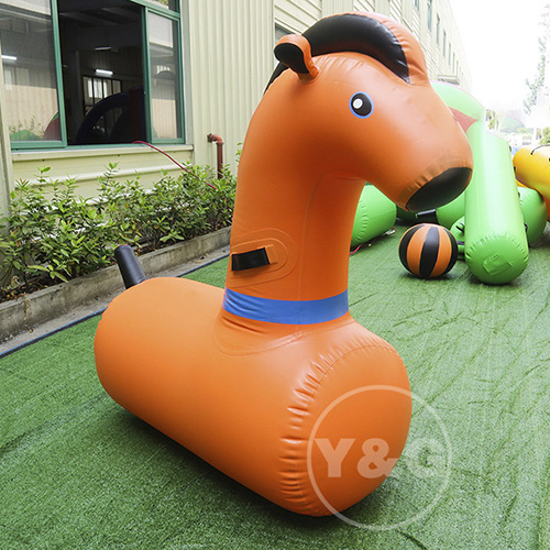 Цена Надувная Лошадь Дерби ЛошадьAKD115-Orange
