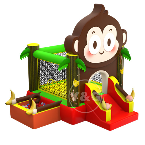 Домик с прыжками и скольжением обезьяны01