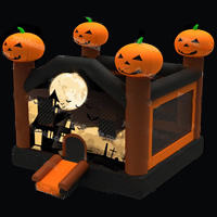 Тыквенный дом для Хэллоуина
