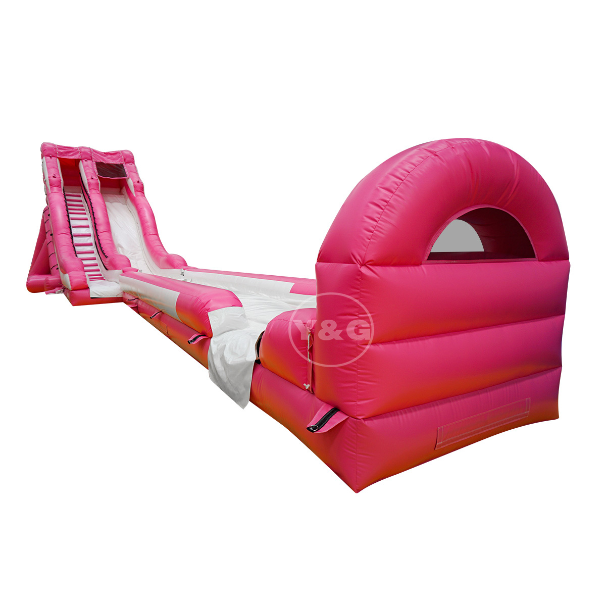 Горячая продажа розовой надувной водной горкиYG-97