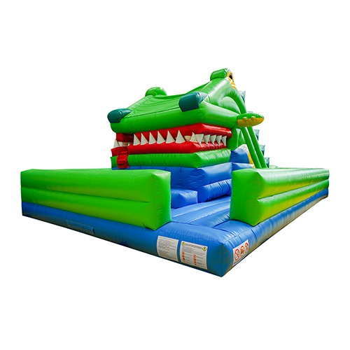 Надувной замок из крокодила