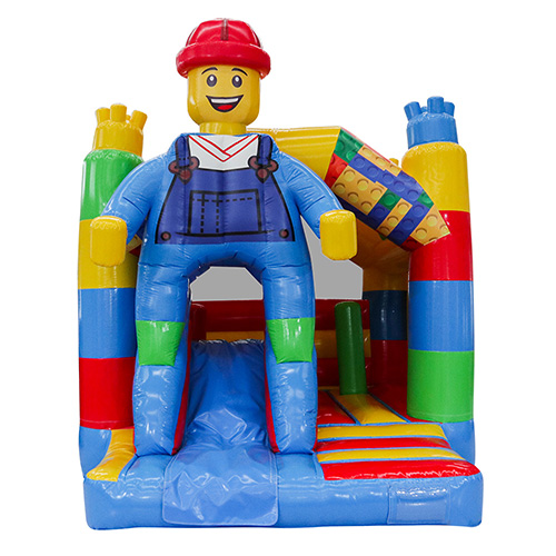 New design lego bounce house for sale