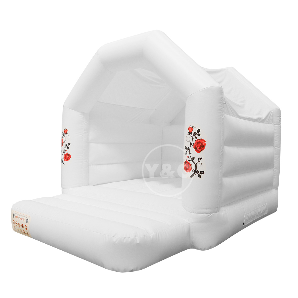 Надувной дом с белой розойYG-117