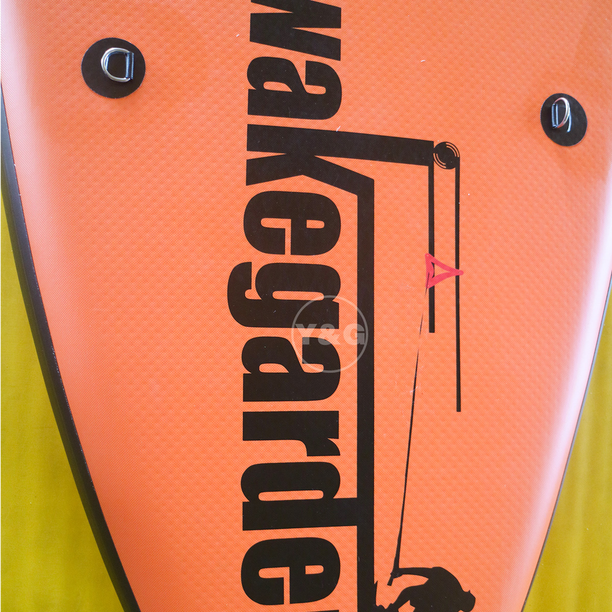 Оранжевая надувная доска для веслаYPD-80