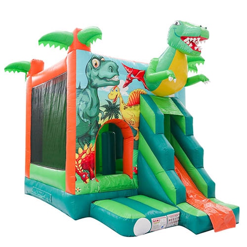 Веселый надувной дом с динозаврами