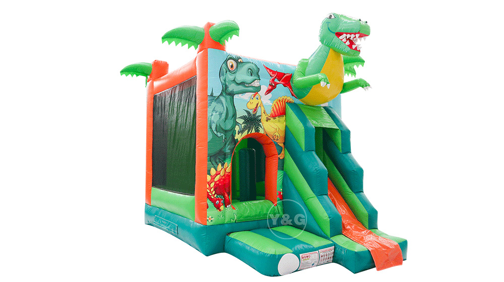 Веселый надувной дом с динозаврамиYG-133