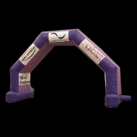 надувные арки фиолетовой серии