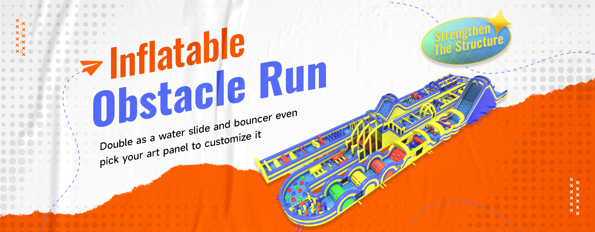 Obstacles gonflables