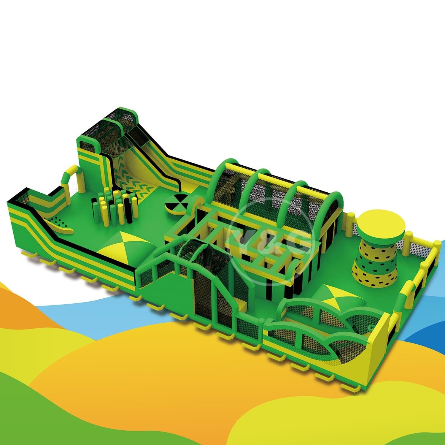 Forest Fairy Tale Bouncy Castle ParkYGIP-17