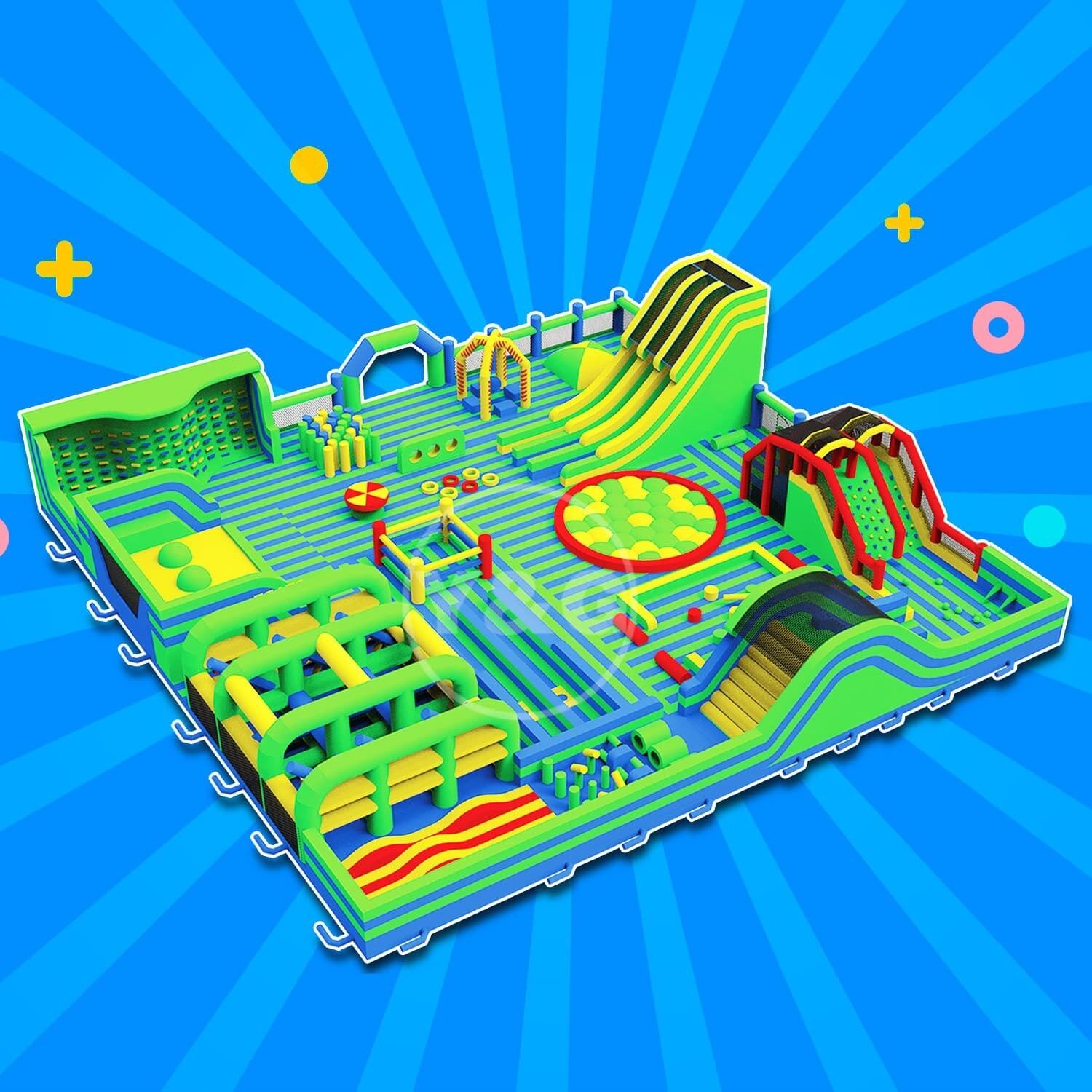 Carnival Inflatable Theme ParkYGIP-17