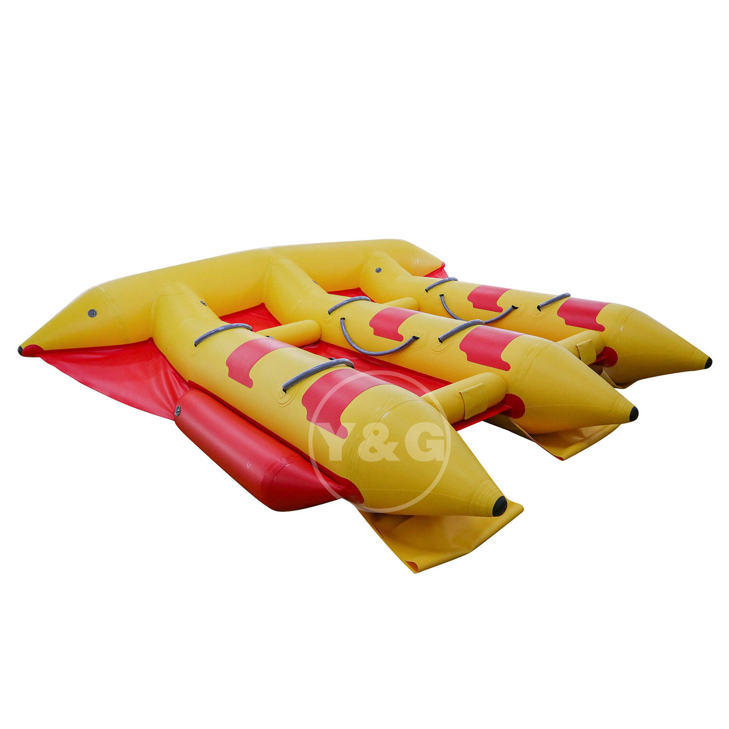 Red and Yellow Inflatable Flying Fish BoatYGIP-17